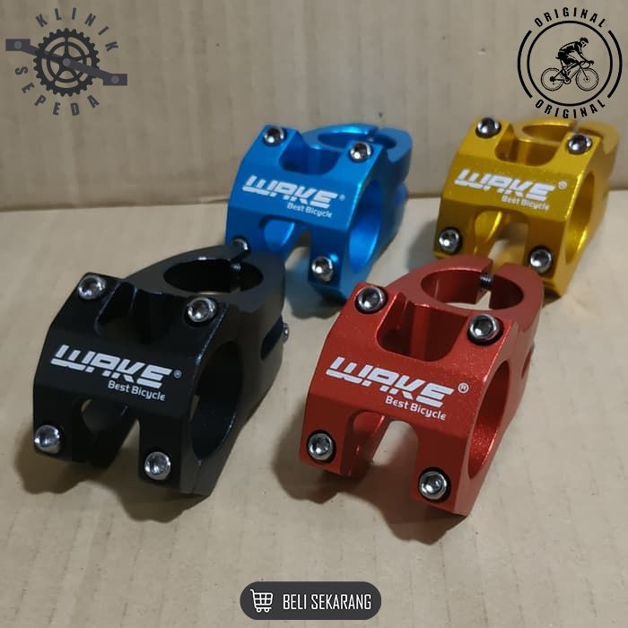 Stem MTB OS 31.8 Alloy Wake Sepeda MTB Stem Sepeda MTB Komponen Sepeda Perlengkapan Sepeda - KS227