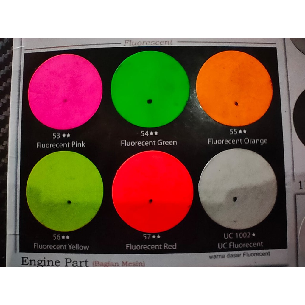 

CAT SAMURAI PAINT FLUORESCENT WARNA STABILO