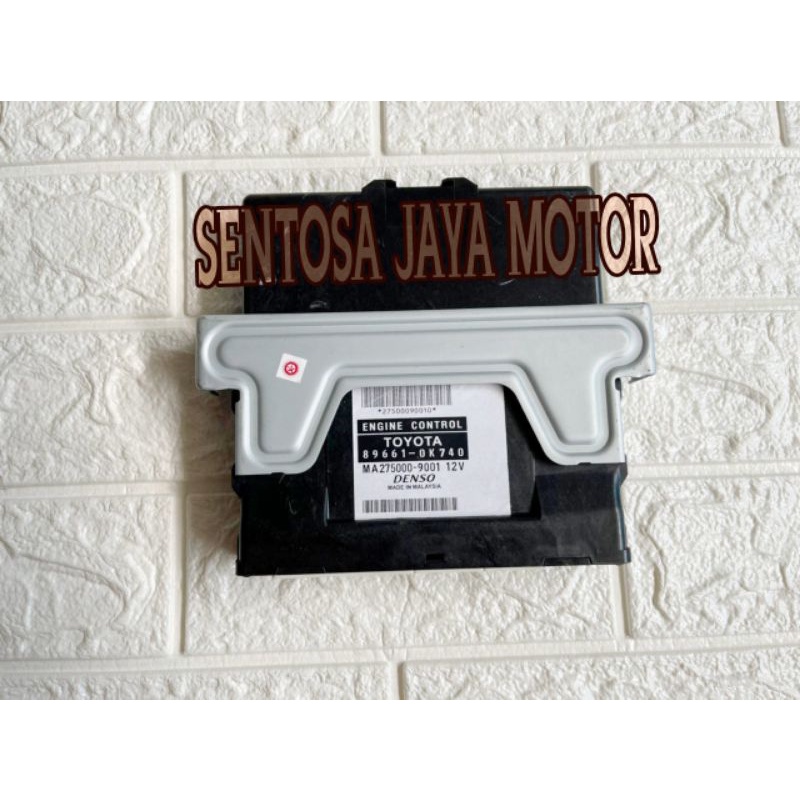 ECU KOMPUTER ENGINE TOYOTA INNOVA BENSIN MANUAL HILUX 89666-0K470 Original