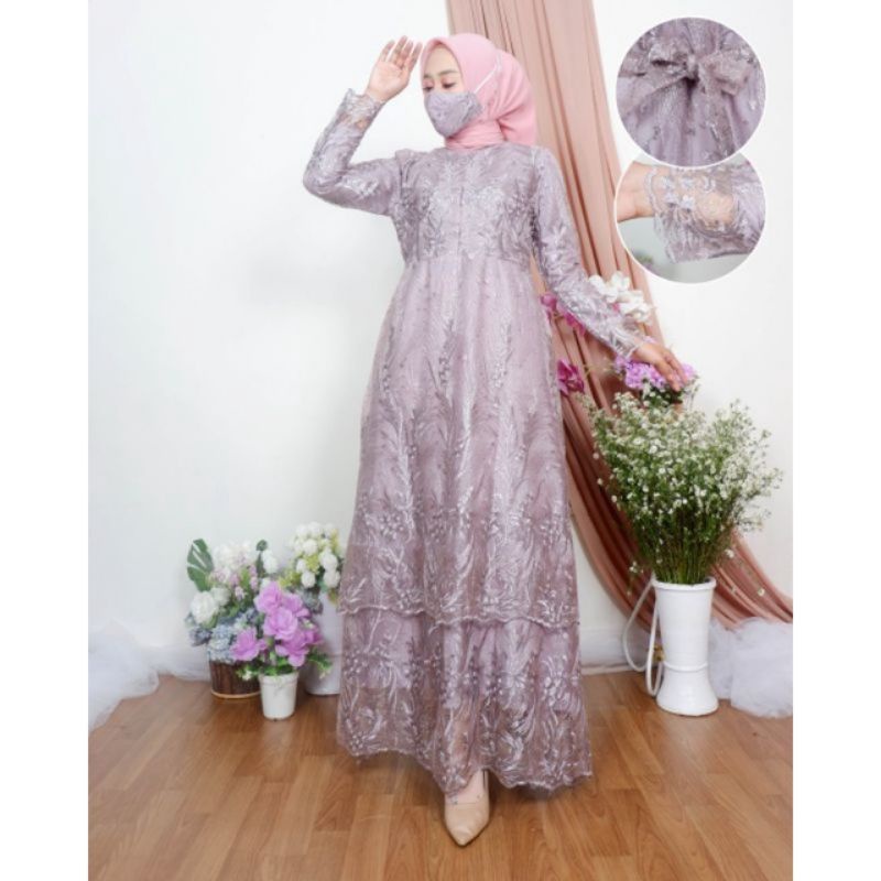 COD GAMIS KIRANIA/DRESS TILLE/GAMIS TULLE KEKINIAN