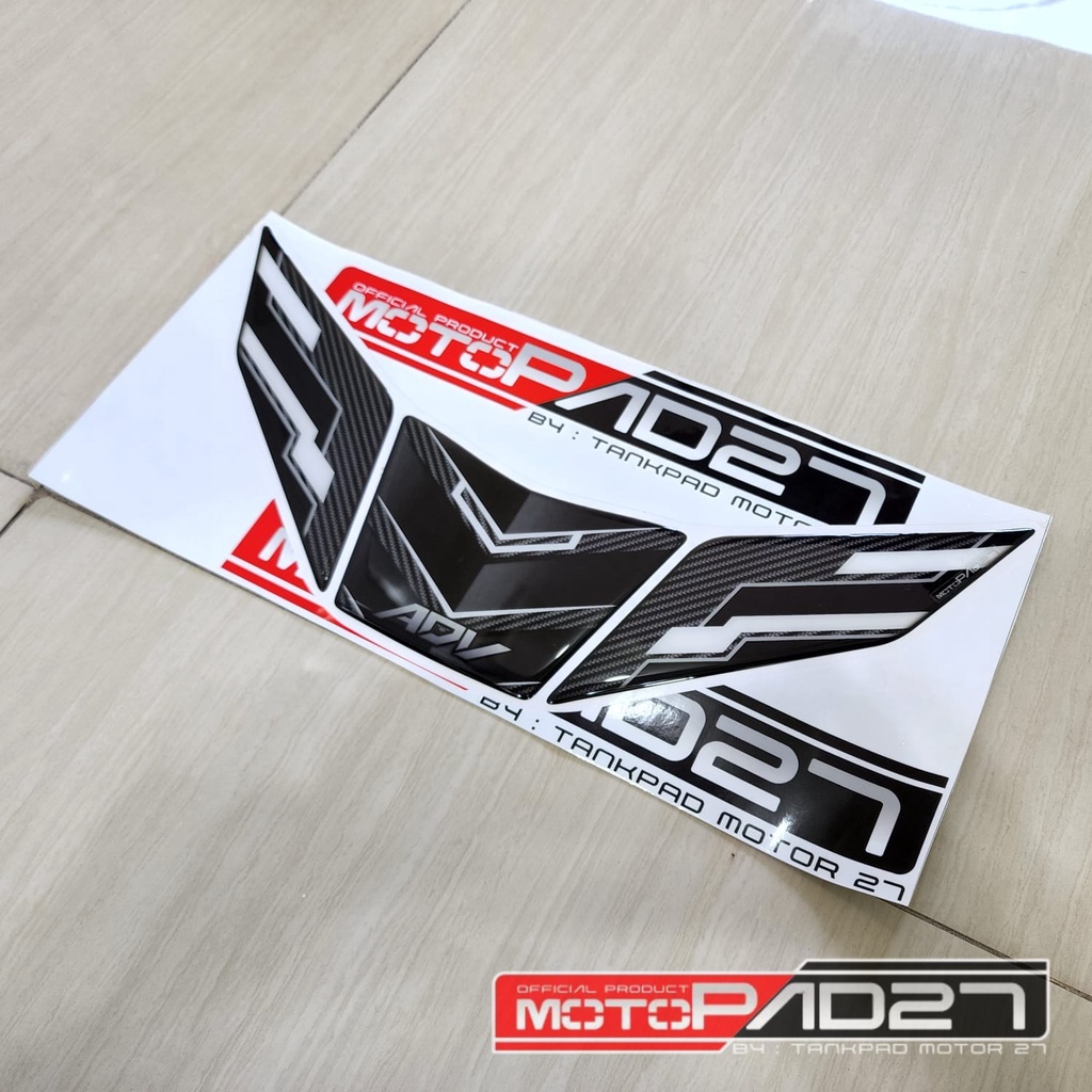 Stiker visor windshield HONDA ADV 160 ADV 150 carbon resin premium