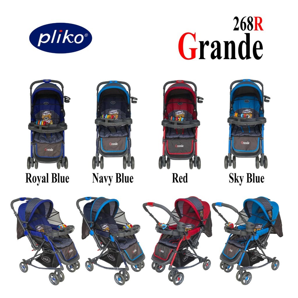 BABY STROLLER MEREK PLIKO STROLLER 268 GRANDE