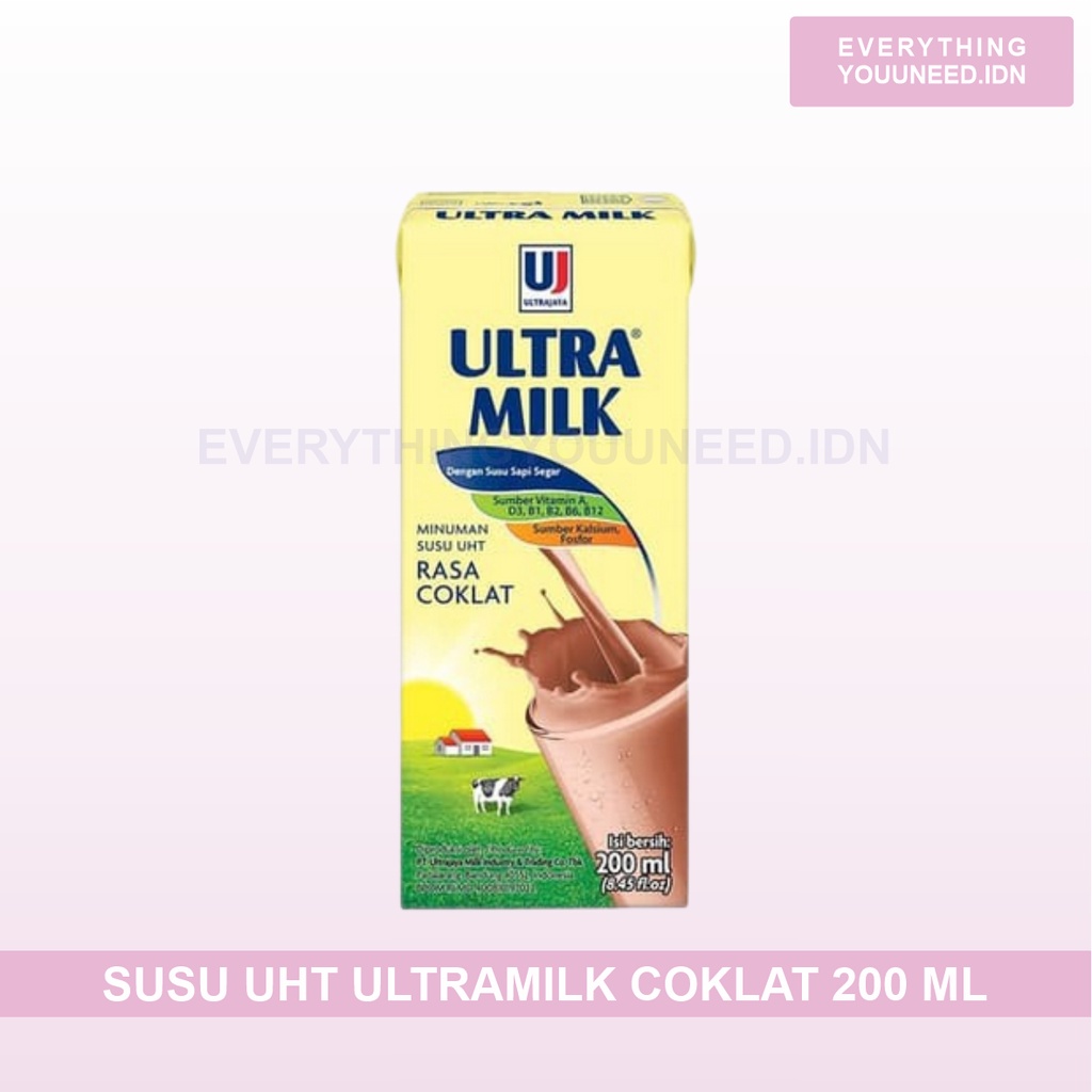 

Susu UHT Ultra Milk Coklat 200ml