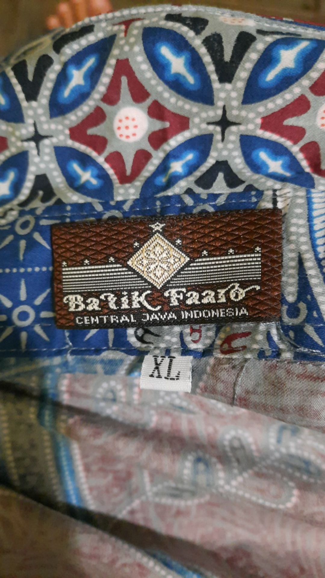 Hem Batik Pria Lengan Pendek Ganggang Exclusive Faaro