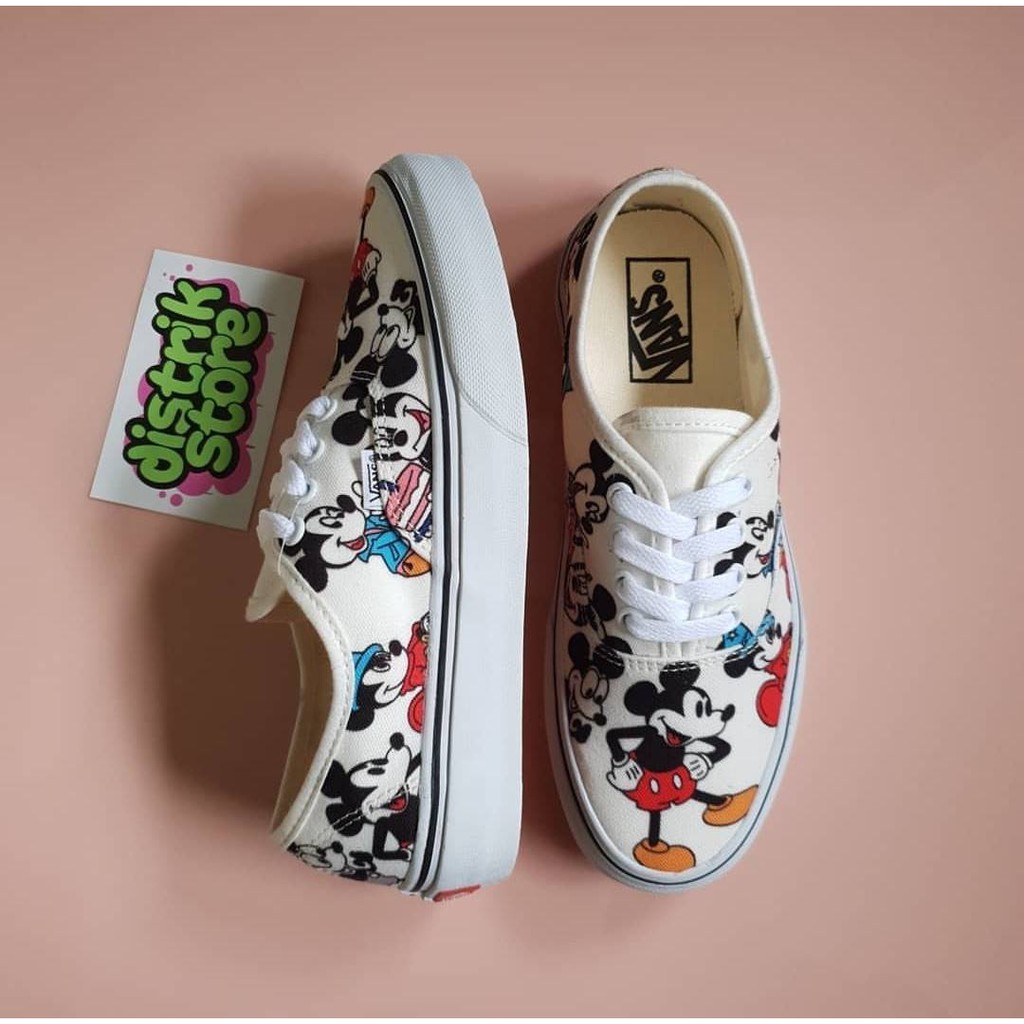  SEPATU  VANS  Disney x Vans  Authentic Mickey s Birthday 