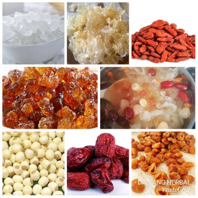 

Paket Natural Peach Gum Tao Jiao Set Collagen Dessert Taojiao Peach Gum Set Siap Masak
