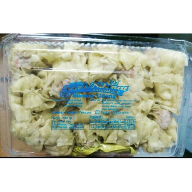 

Siomay udang homemade