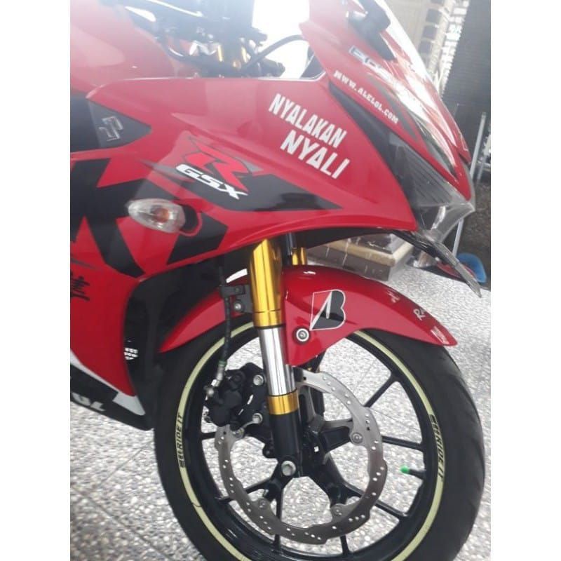 Cover Shock USD GSX 150 R, Cover Shock depan GSX Model atas bawah