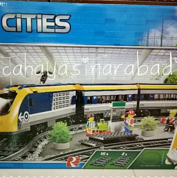 Pengiriman Cepat Compatible Lego Creator 60197 merk Lepin 02117 Passenger Train MURAH