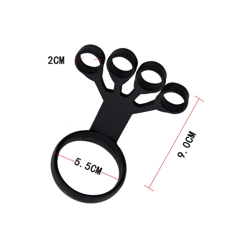 Alat Latihan Kekuatan Genggaman Tangan Bahan Silikon Elastis