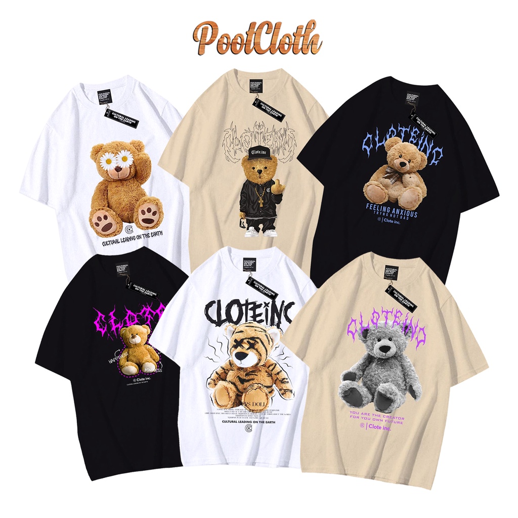 KAOS DISTRO BONEKA TEDDY BEAR KAOS BERUANG ORIGINAL KAOS PRIA WANITA