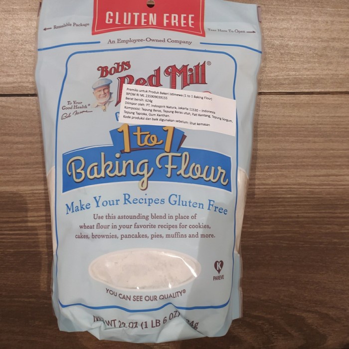 

BISA COD Bob Red Mill Baking Flour 624Gr