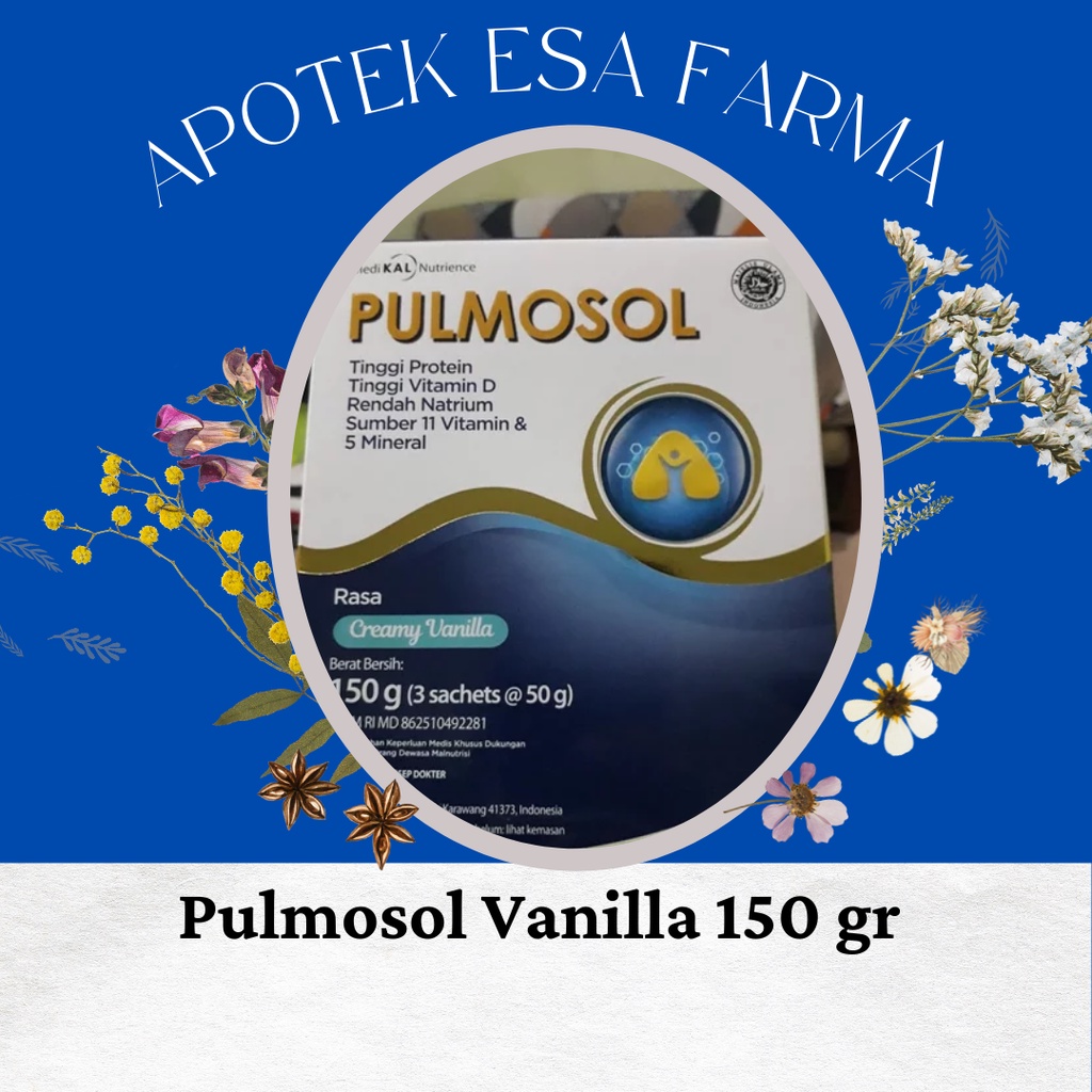 

PULMOSOL VANILLA 150 GR