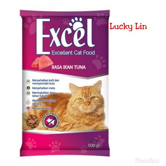 Excel Mother and Kitten 500gr Makanan kucing murah excel 500gr ikan tuna excel Mother &amp; kitten 500gr / no pork / makanan kucing halal / tanpa babi