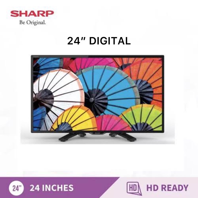 TV LED SHARP 24" Inch 2T C24DC1i / 2T C24DD1i DIGITAL TERBARU