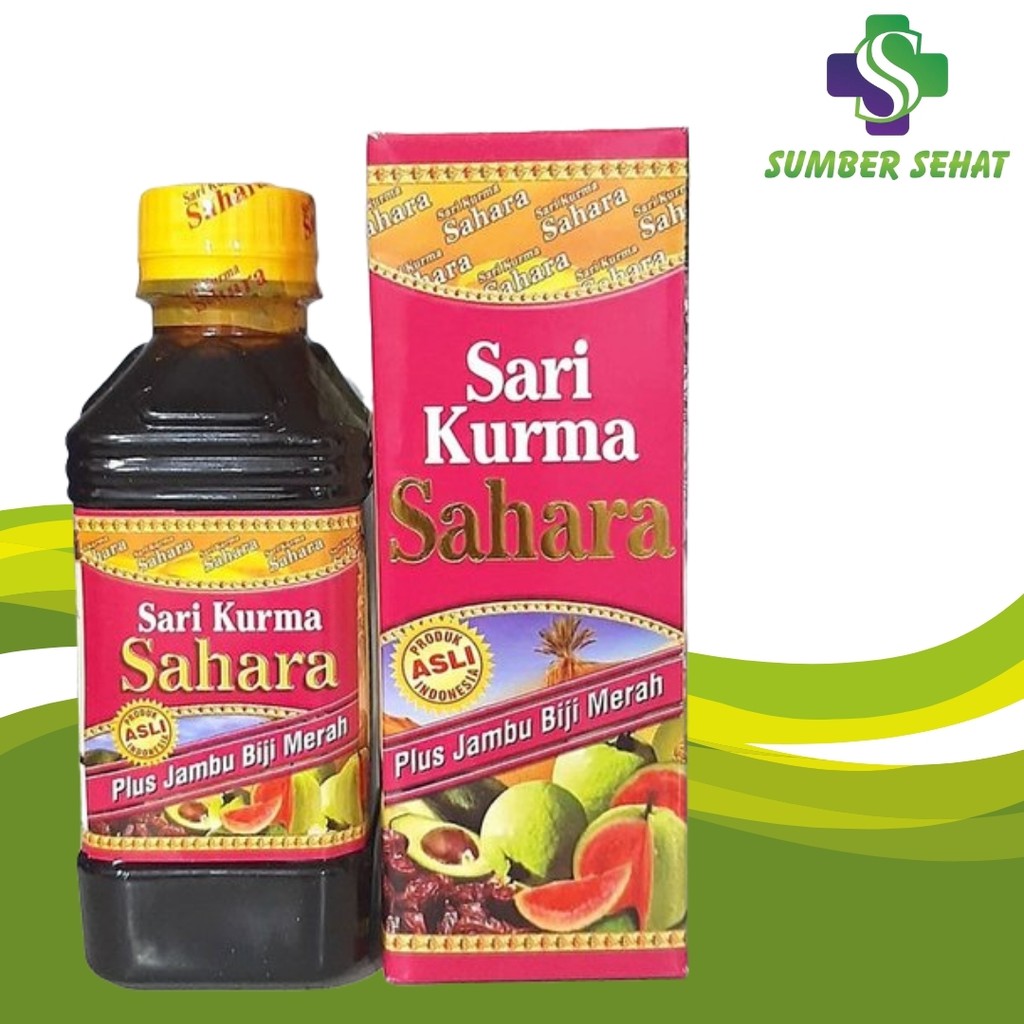 SARI KURMA SAHARA PLUS JAMBU BIJI MERAH 330 GRAM