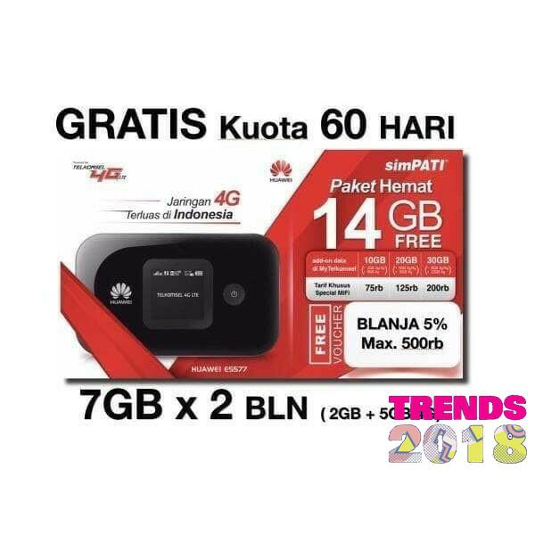 PROMO HARGA TERMURAH MODEM MiFi Bolt HUAWEI E5577 UNLOCK / XL GO E5577 Unlock /Modem Unlock
