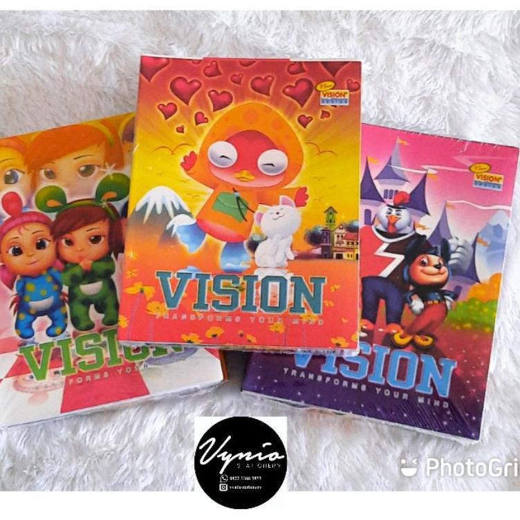 

(A9K2) BUKU TULIS VISION 32 //Terbatas@yaa