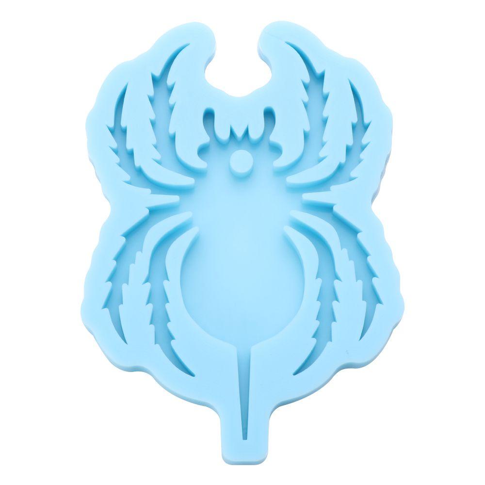 R-bunga Halloween Cetakan Resin Penyihir Liontin Clay Mold Alat Membuat Perhiasan