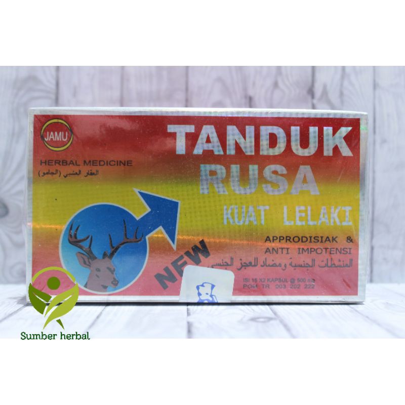 KAPSUL TANDUK RUSA NEW ORIGINAL