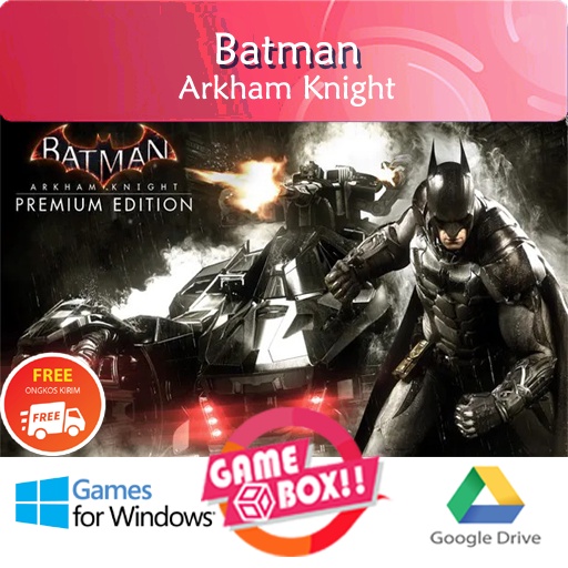 BATMAN ARKHAM KNIGHT PREMIUM EDITION - PC LAPTOP GAMES