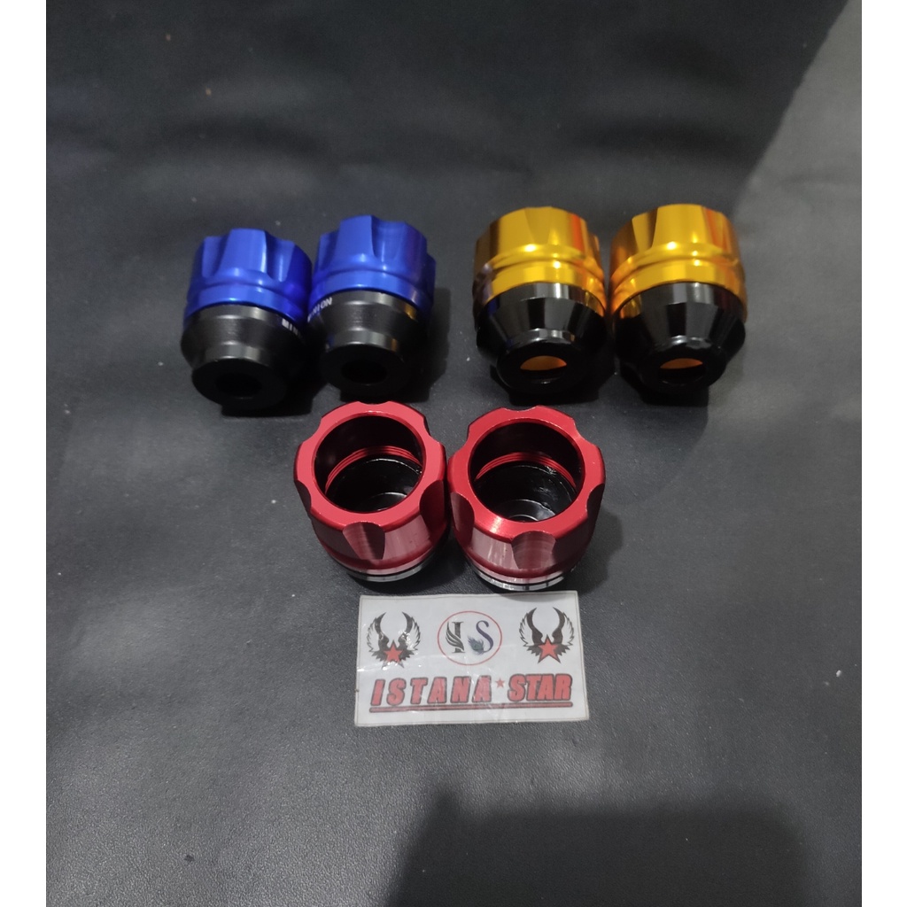 Jalu as roda depan corong full cnc universal