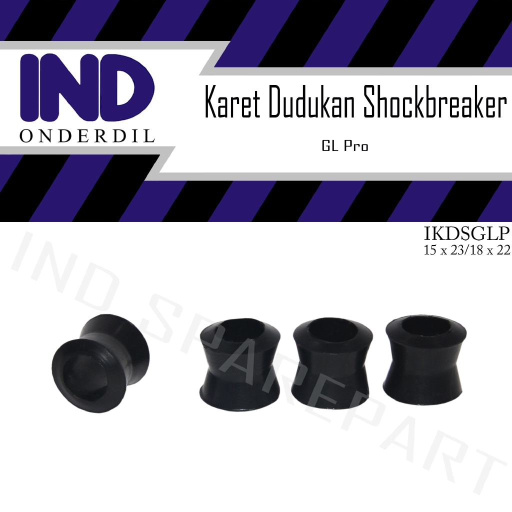 Karet Dudukan Shock-Shockbreaker Belakang Tiger Lama-New / Mega Pro