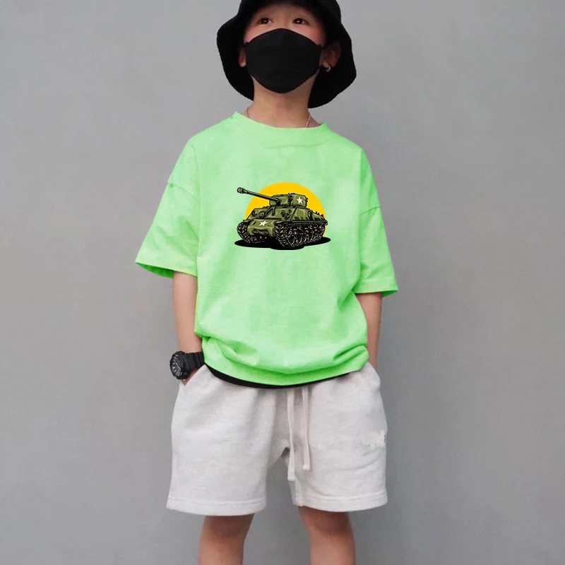 Kaos anak Tank kaos anak keren terbaru usia 1-8th