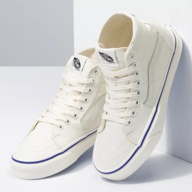 Sepatu Sneakers SK 8 Sepatu Vans Sepatu Pria Wanita Murah Cream