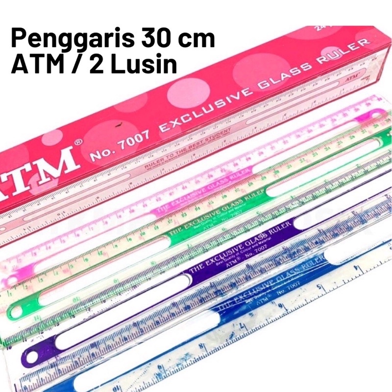 

Penggaris / ROL merek ATM harga per box isi 24pc cuma ⬇️ MUMER !