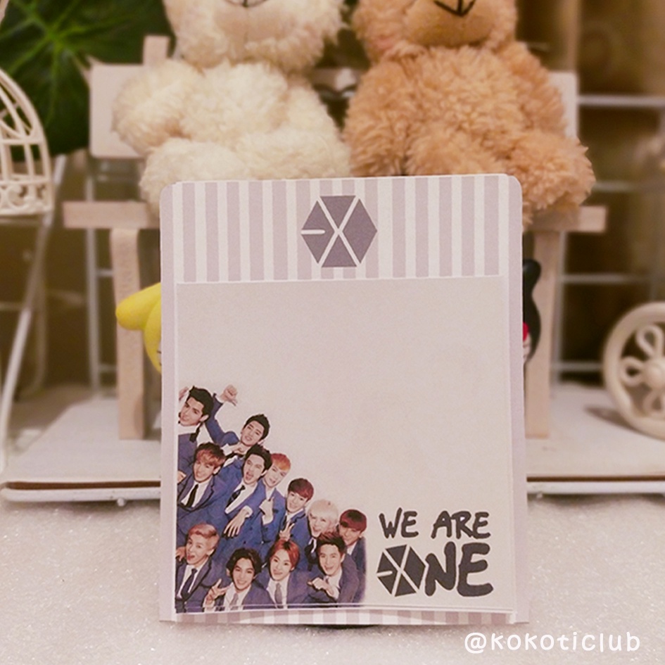 

CUSTOM Notepad/Memopad Murah uk.8x8cm/Custom Nama/Tema/Warna