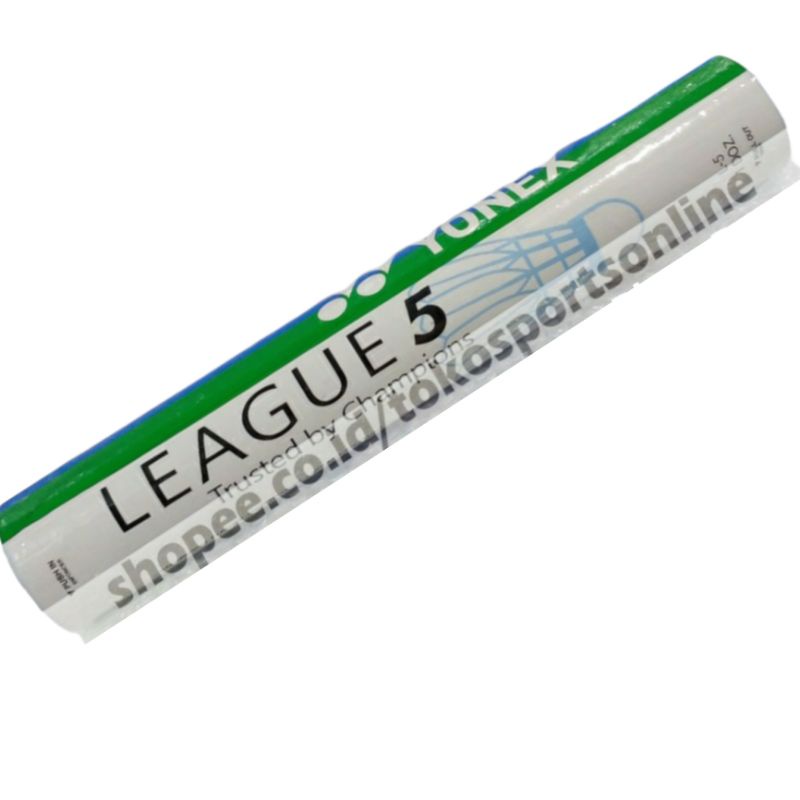 LEAGUE 5 SHUTTLECOCK YONEX KOK BADMINTON 100% ASLI