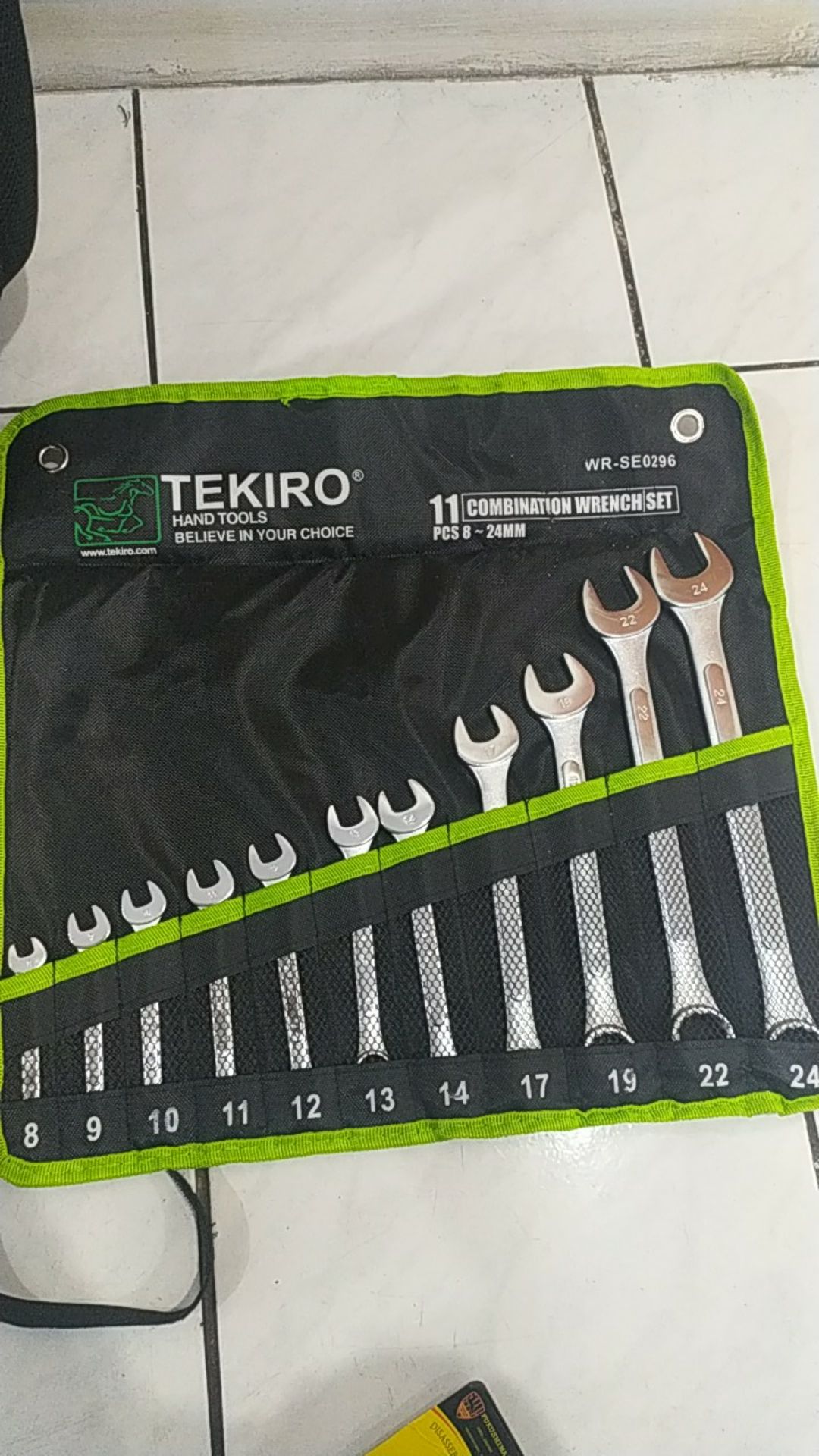 Kunci Ring Pas 11pc 8mm-24mm Tekiro