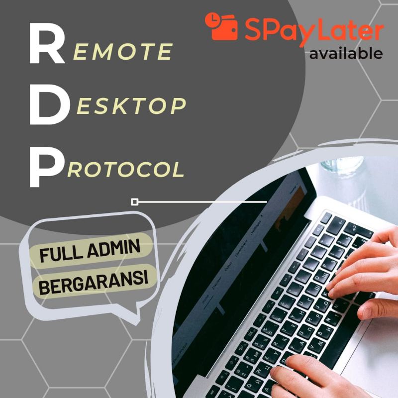 RDP WINDOWS 15 HARI, BERGARANSI