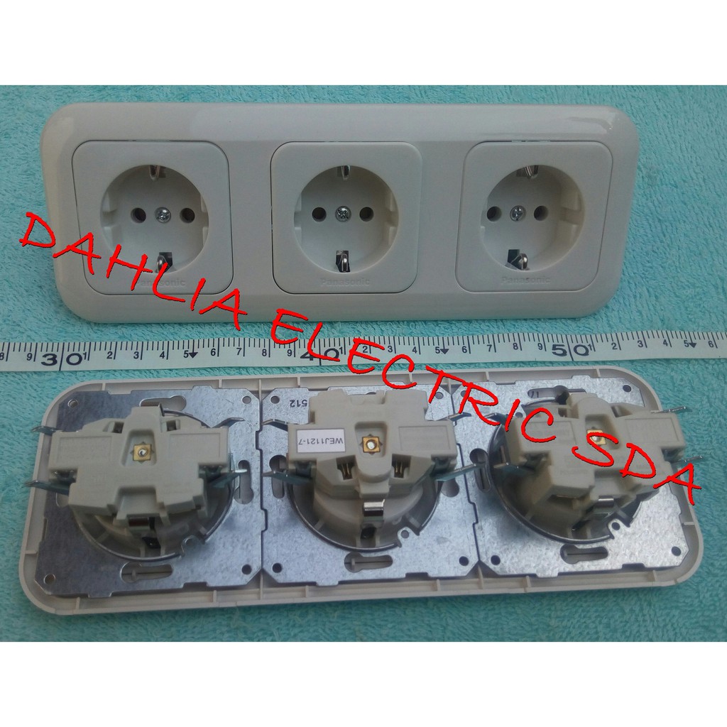 STOP KONTAK ARDE IB 3 GANG PANASONIC