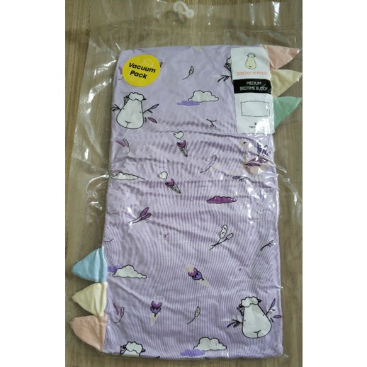 Baabaasheepz Mmehuillet Medium Bedtime Buddy Lilac Bantal Anak Bayi
