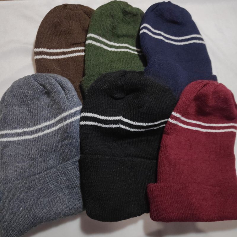 Topi Kupluk Rajut Beanie Hat Pria Wanita Dewasa Premium