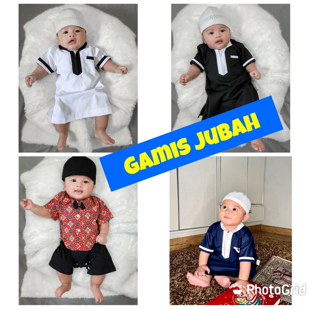 (BONUS PECI)ROMPER KOKO BATIK BAYI ROMPER BATIK ROMPER BORDIR ROMPER BAJU MUSLIM