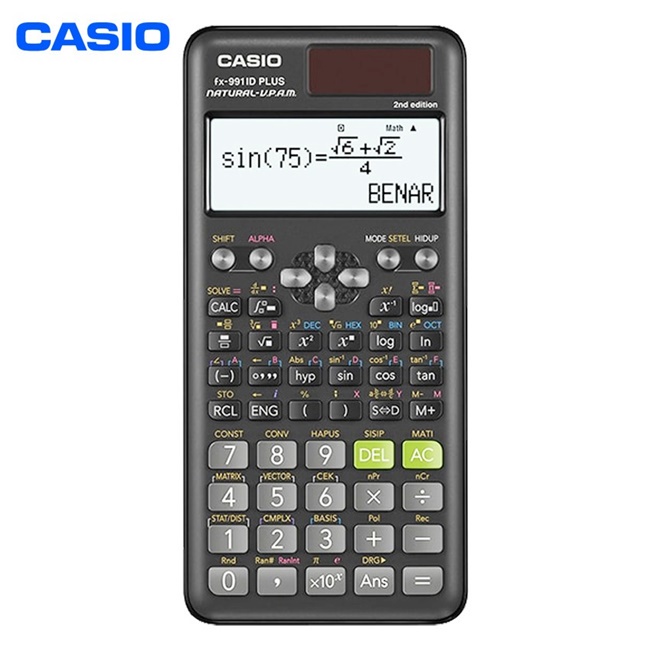 

(Original) Gramedia Pekanbaru - Kalkulator Casio Cal Fx-991 Id Plus-2