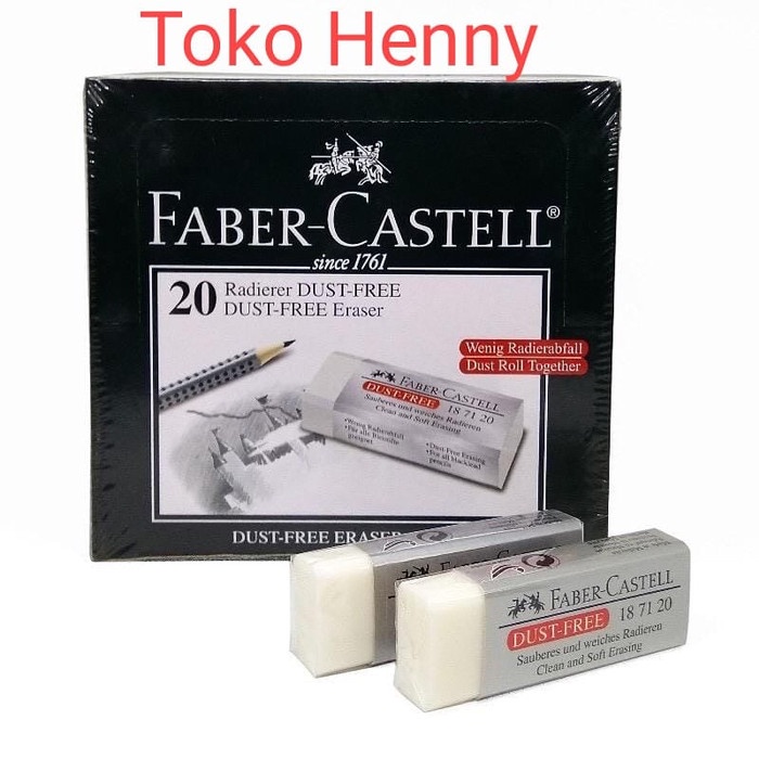 

tulis-alat-paket- hapusan faber castell putih besar ... 1 pcs -paket-alat-tulis.