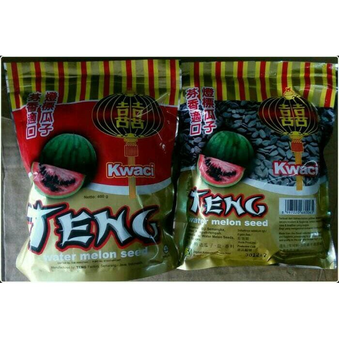 

Kuaci Semangka Teng Kwaci semangka teng 400gr camilan