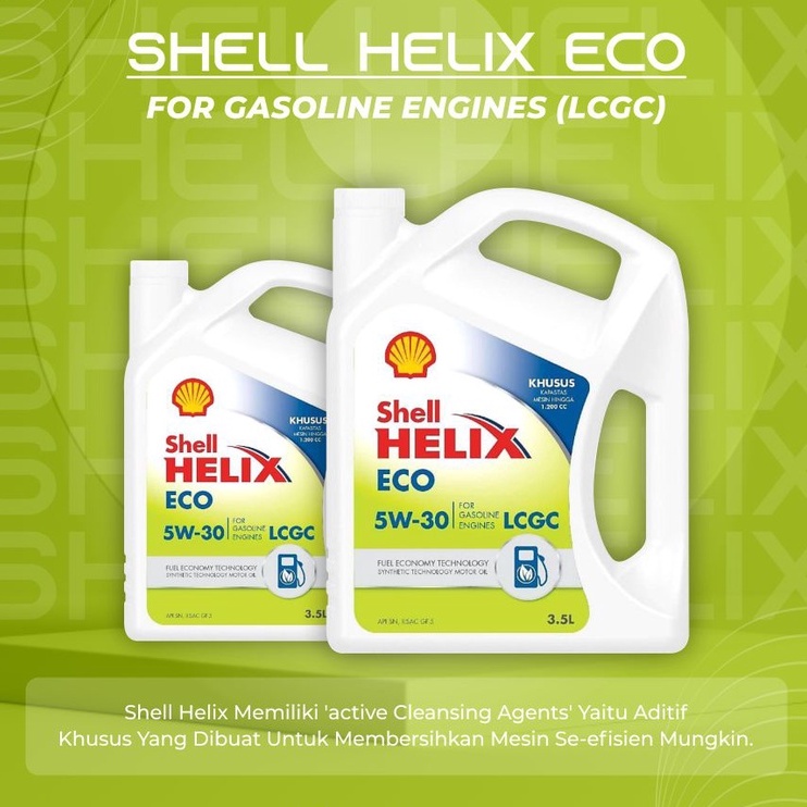 Shell Helix ECO 5W-30 OLI MESIN MOBIL