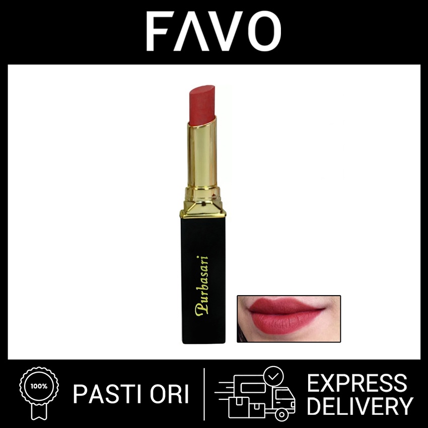 Lipstik Purbasari Color Matte 86 Topaz
