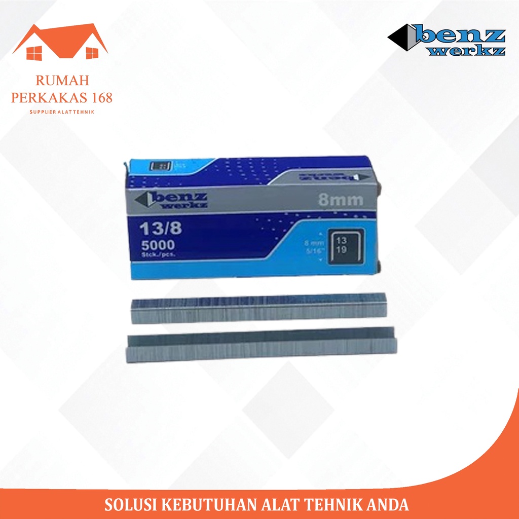 

Mata Staples 8 mm BENZ 5000 Pc - 8mm