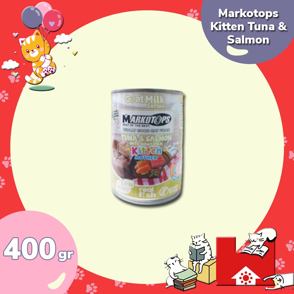 Markotops Kitten Mother 400gr Makanan Kucing Markotop Kaleng