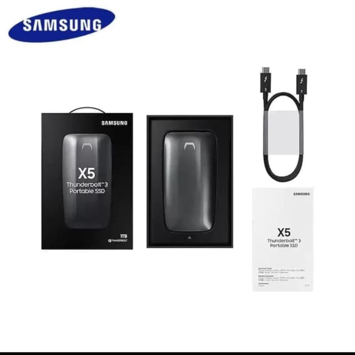 Ssd Samsung External X5 500Gb - Ssd External Samsung Thunder Bolt 3 - Ssd 500Gb External