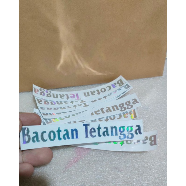 stiker bacotan tetangga cutting