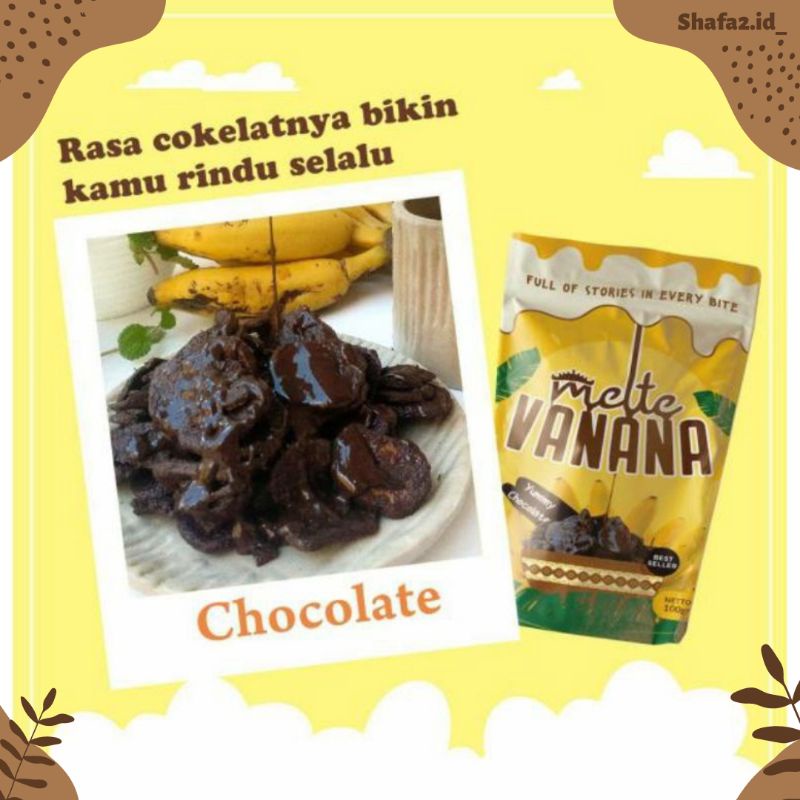 KERIPIK PISANG COKLAT LUMER MELTE VANANA KERIPIK PISANG OLEH OLEH LAMPUNG