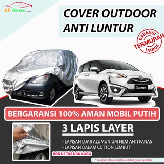 Cover Mobil Khusus Mobil Putih Sarung Mobil Warna Putih Ukuran Small Mpv Avanza Calya Ertiga Shopee Indonesia