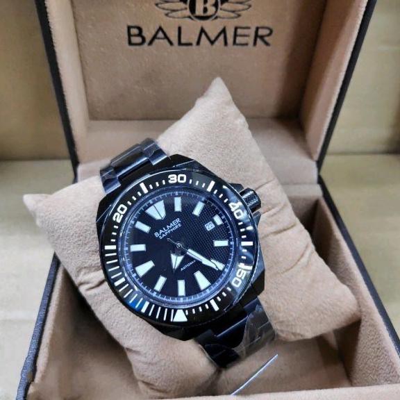 Jam Tangan Pria Balmer Automatic 7989 B7989 L Kaca Sapphire L Original Medanbaiak.Store